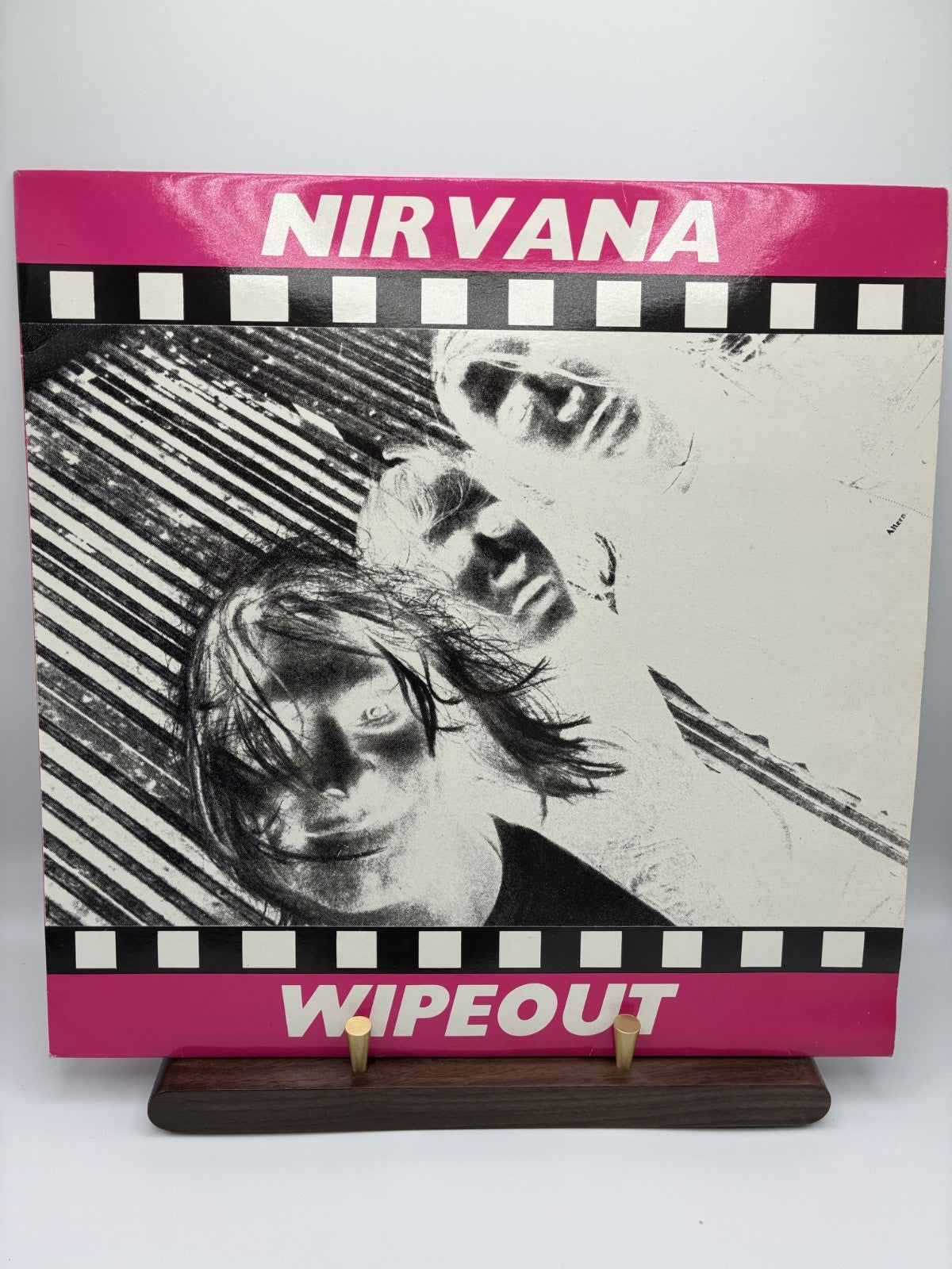 Nirvana – Wipeout LP White Label Test Pressing | Big Wave Records | NIRVA-001-A2