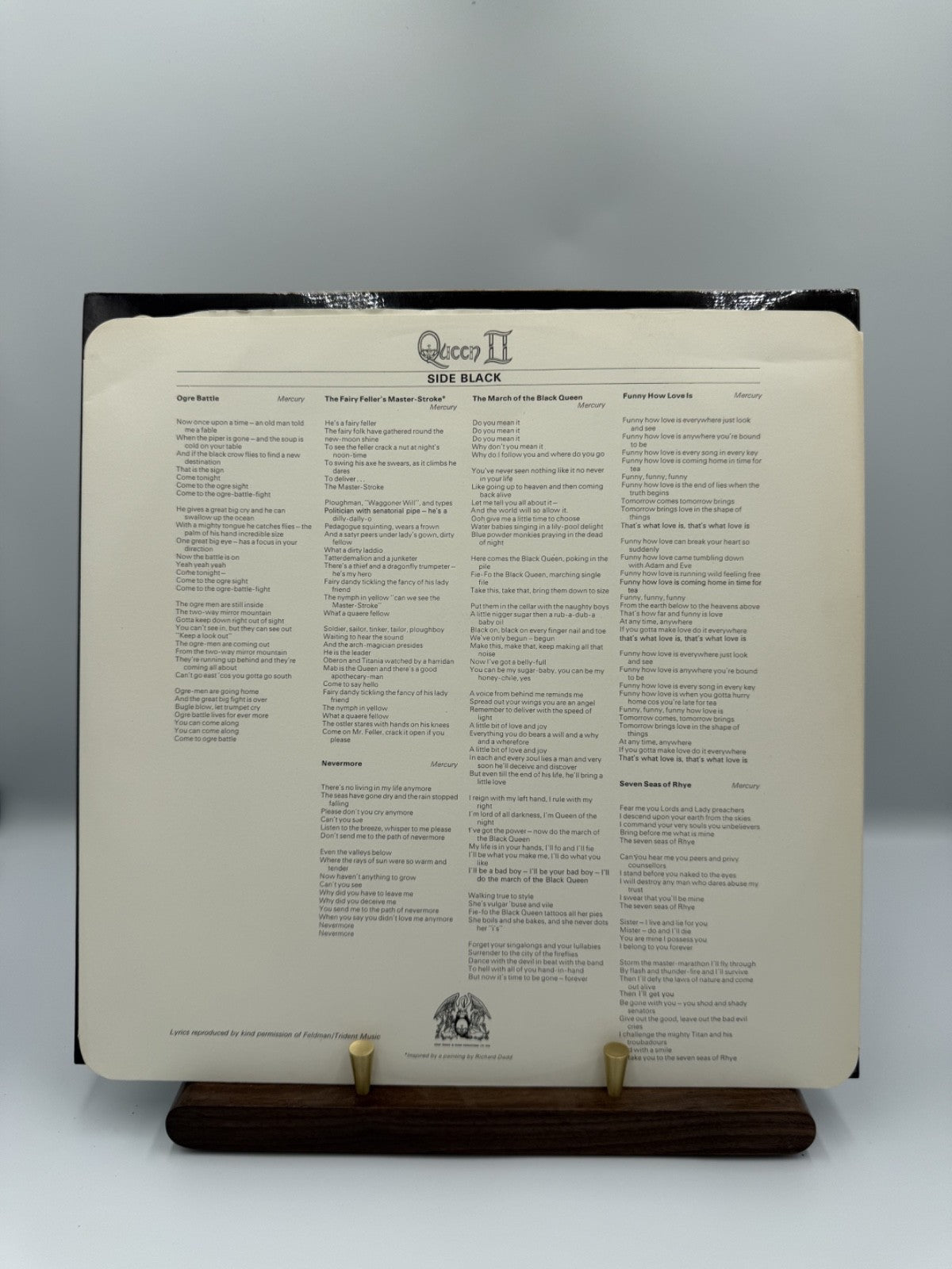 Queen II EMA 767 UK EMI Vinyl LP Gatefold 1975, 4th Press EX/EX