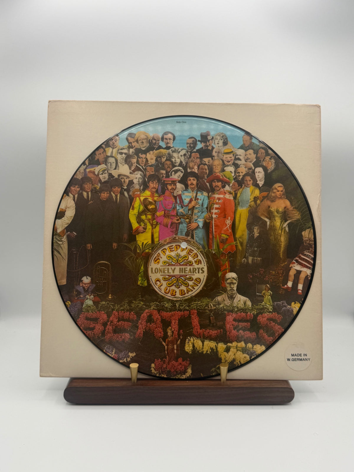 The Beatles Sgt. Pepper's Lonely Hearts Club Band PHO 7027 1979 picture disc Side One