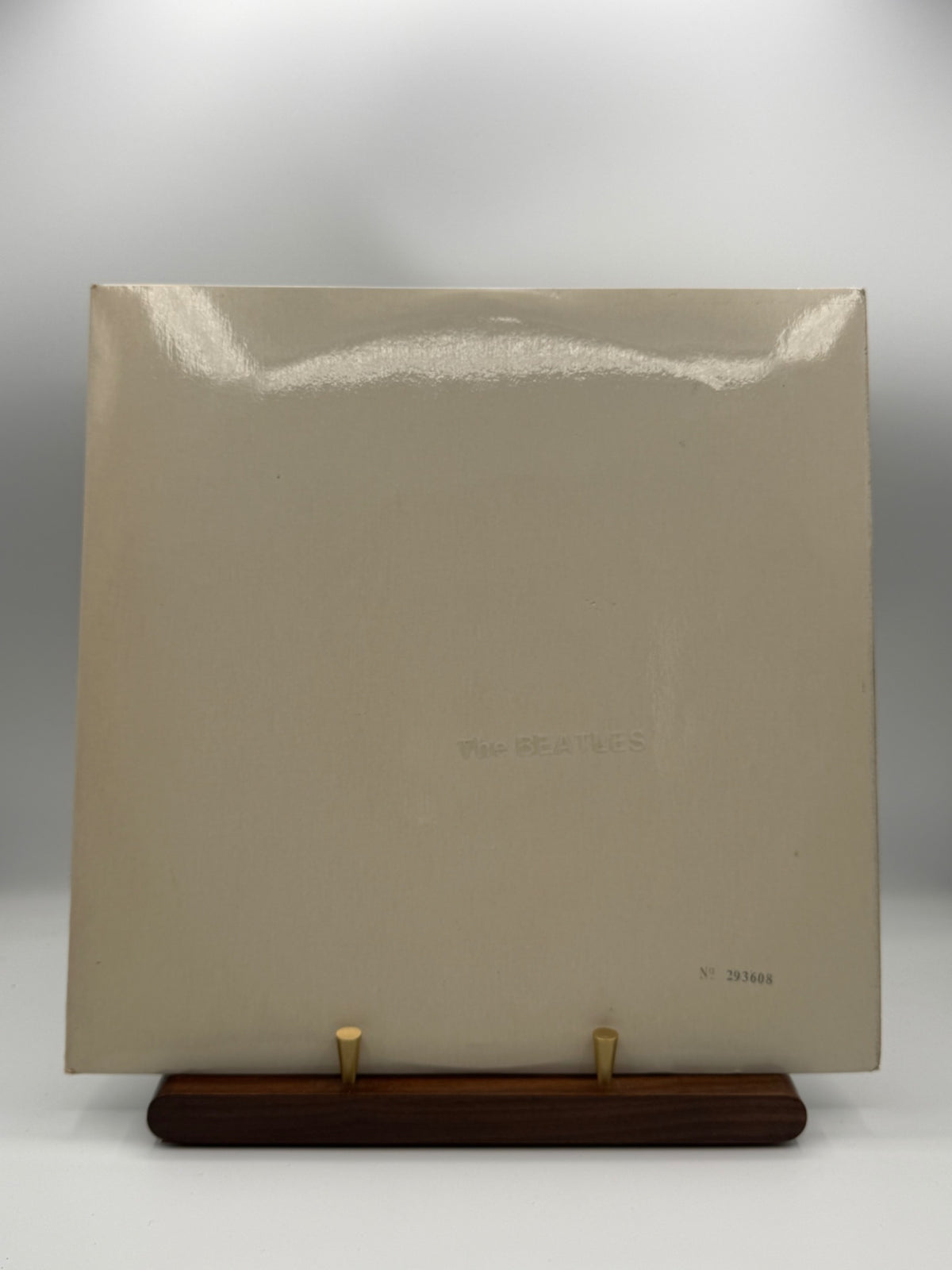 The Beatles White Album numbered UK side-opening sleeve No. 293608