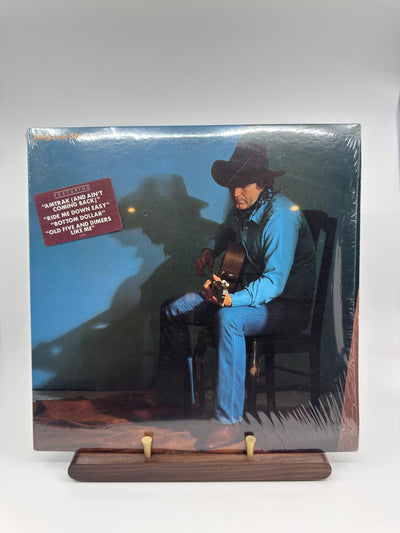 Billy Joe Shaver 1982 actual copy front sleeve in shrink