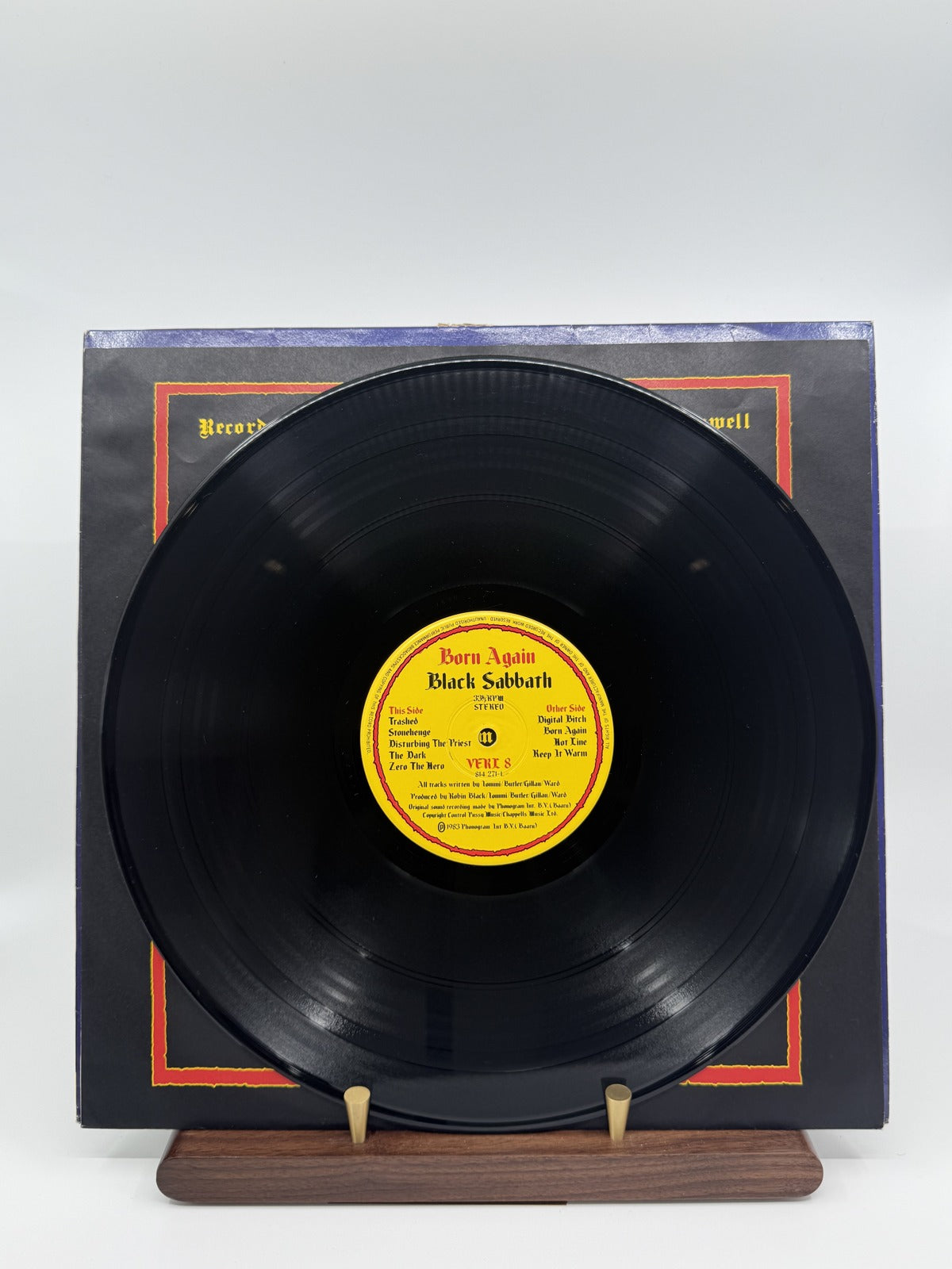 Black Sabbath Born Again actual copy 8554