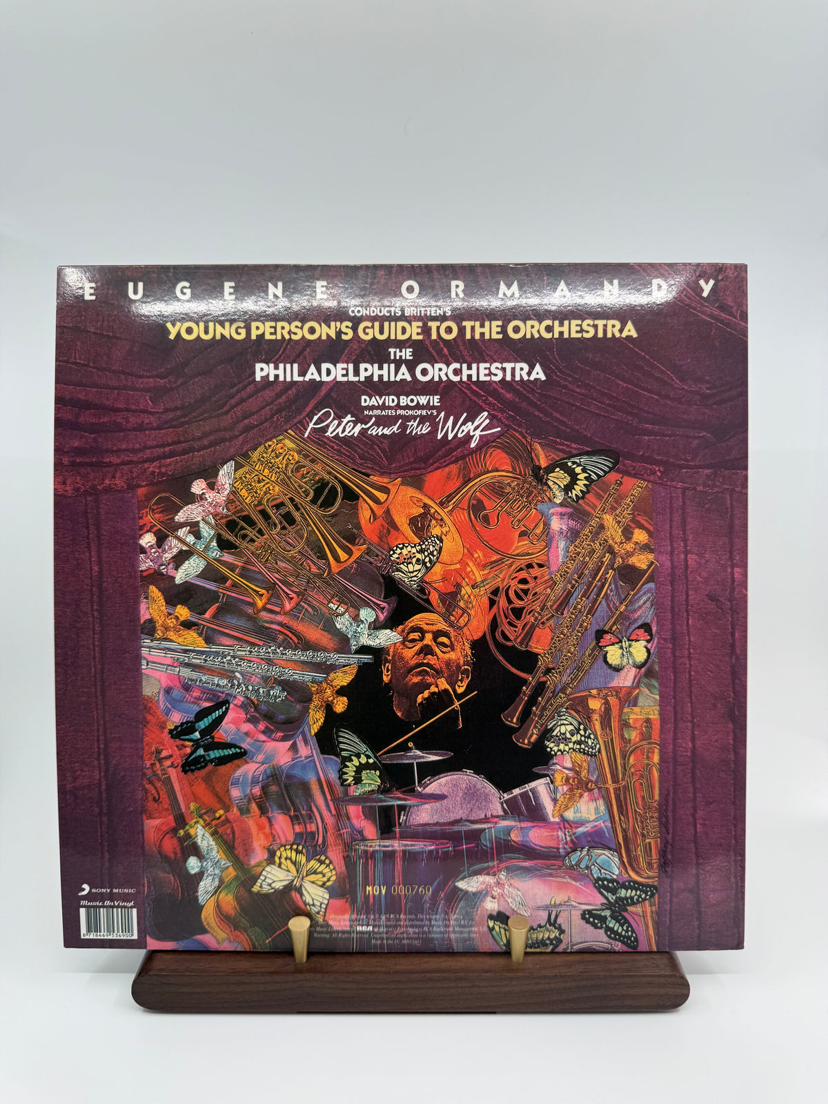 David Bowie Peter and the Wolf MOVCL011 actual copy photo 8459