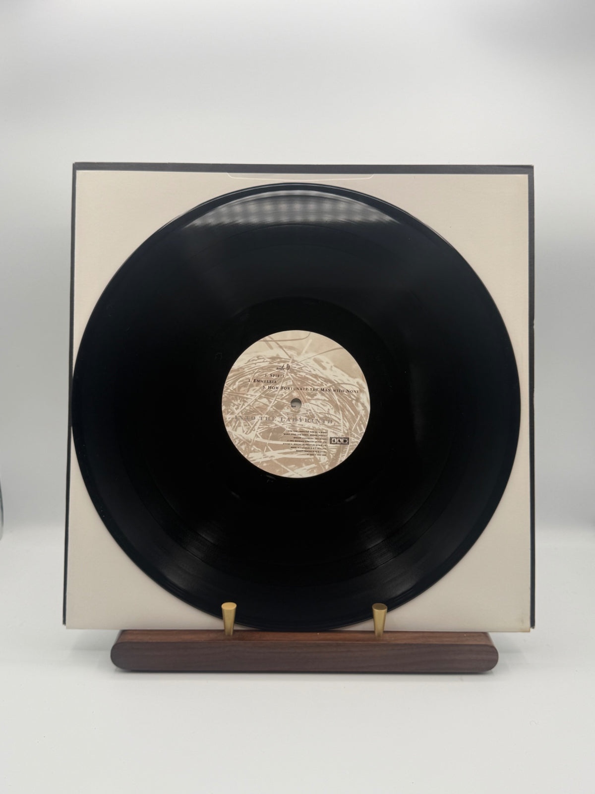 Dead Can Dance Into The Labyrinth DAD 3013 original vinyl record label