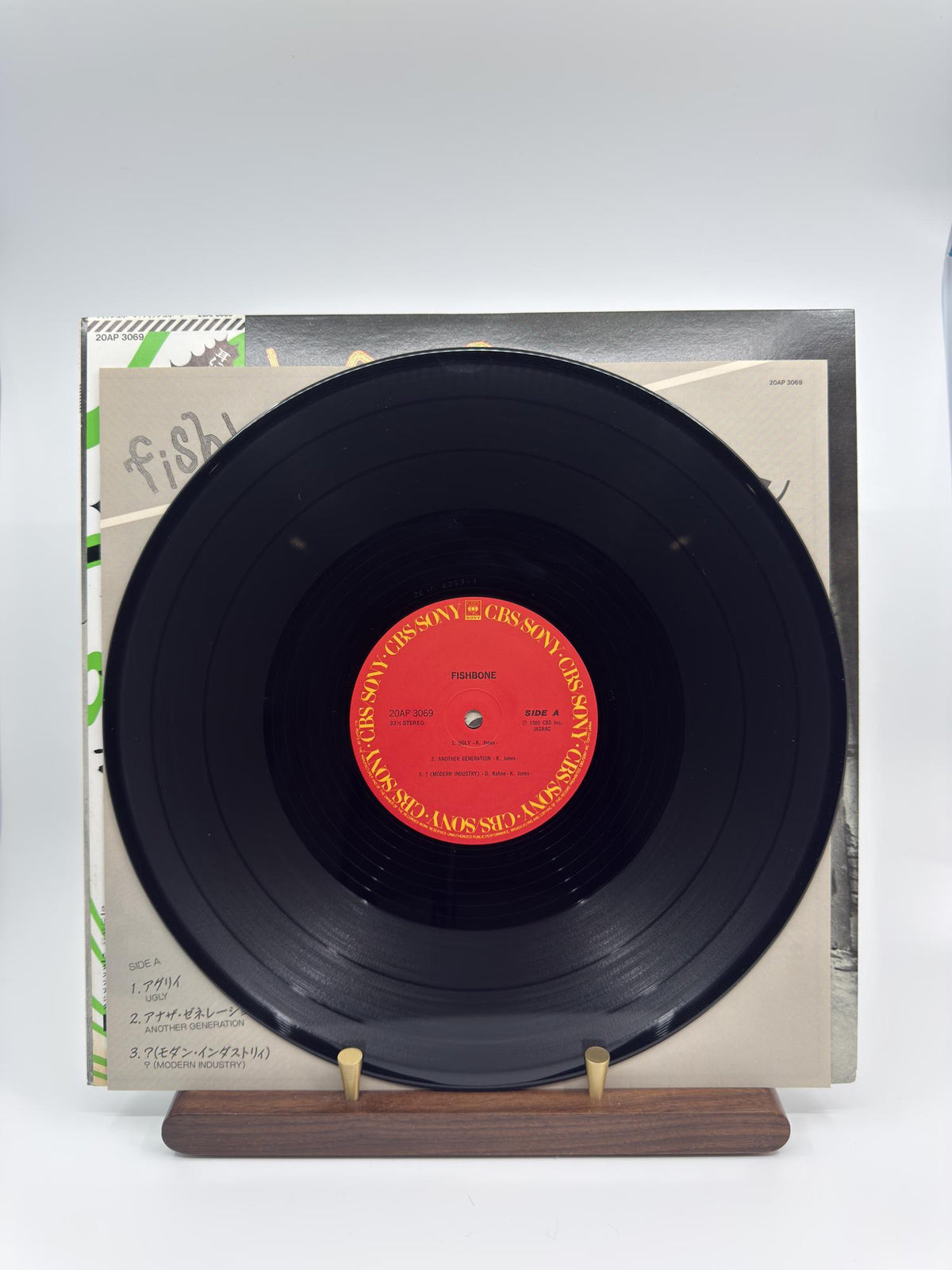 Fishbone Japanese EP actual copy vinyl side A