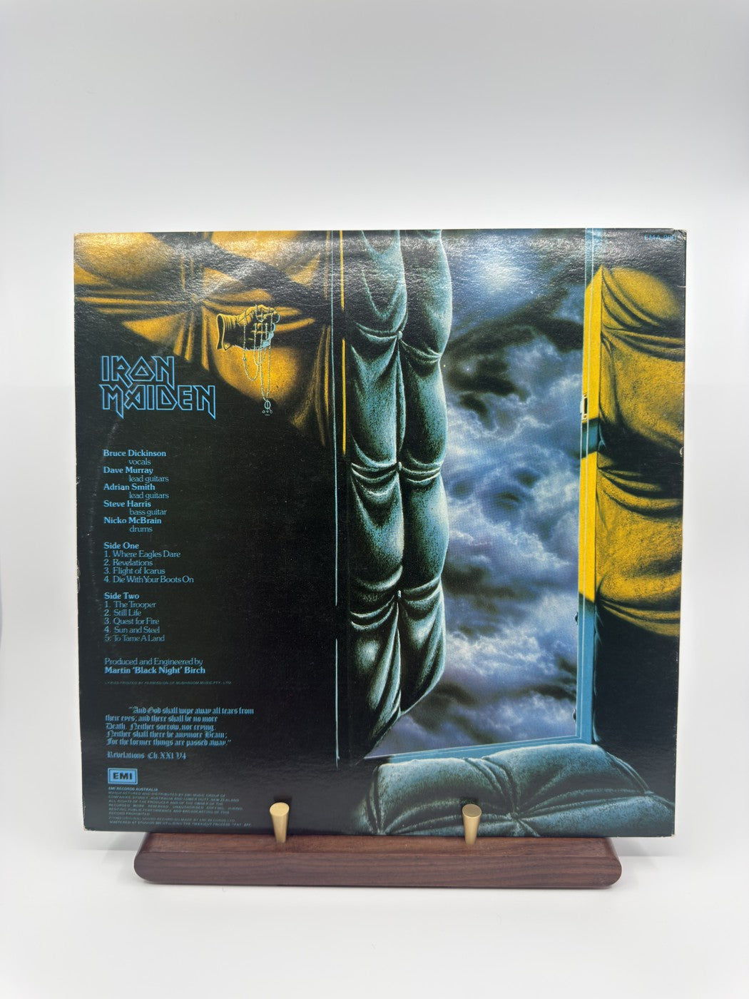 Iron Maiden Piece Of Mind EMA800 actual copy photo 8520