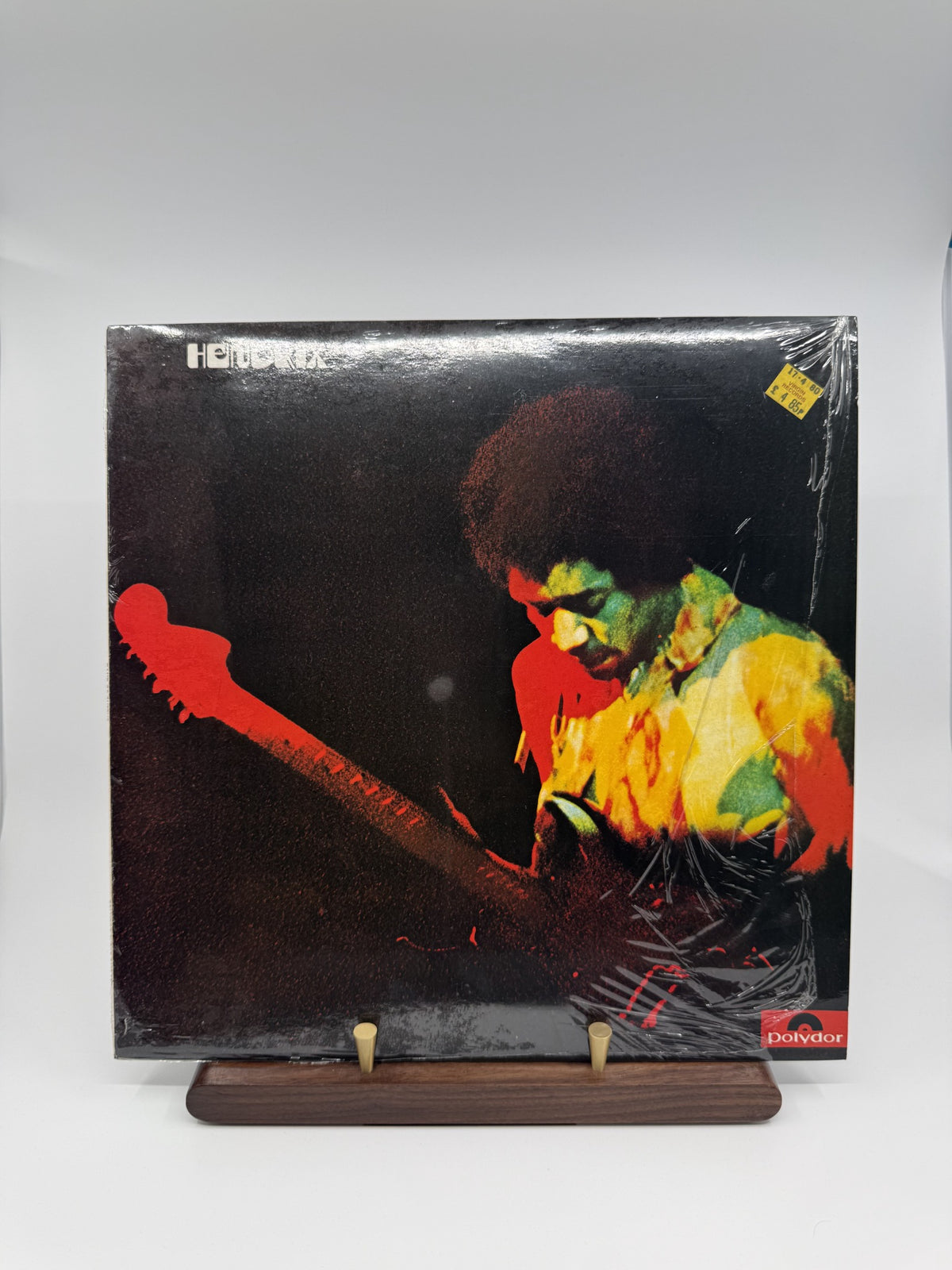 Jimi Hendrix Band Of Gypsys UK Polydor 2480 005 front sleeve with shrinkwrap and original price sticker