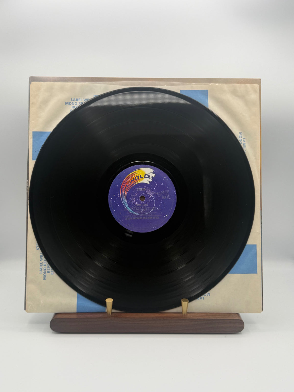 Justin Hayward John Lodge Blue Jays THS 12 Threshold label vinyl side 1