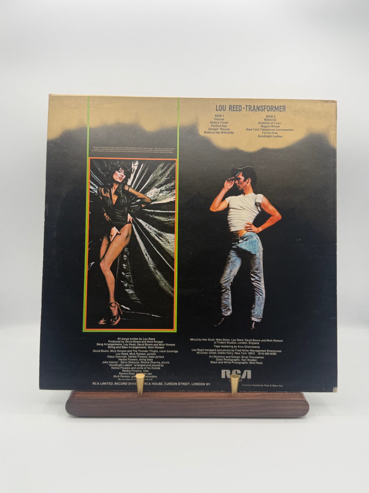 Lou Reed Transformer UK RCA Victor LSP 4807 back cover