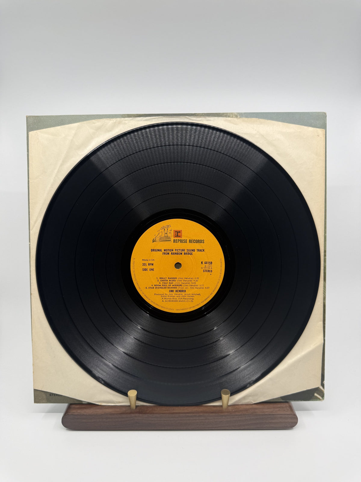 Jimi Hendrix Rainbow Bridge actual copy