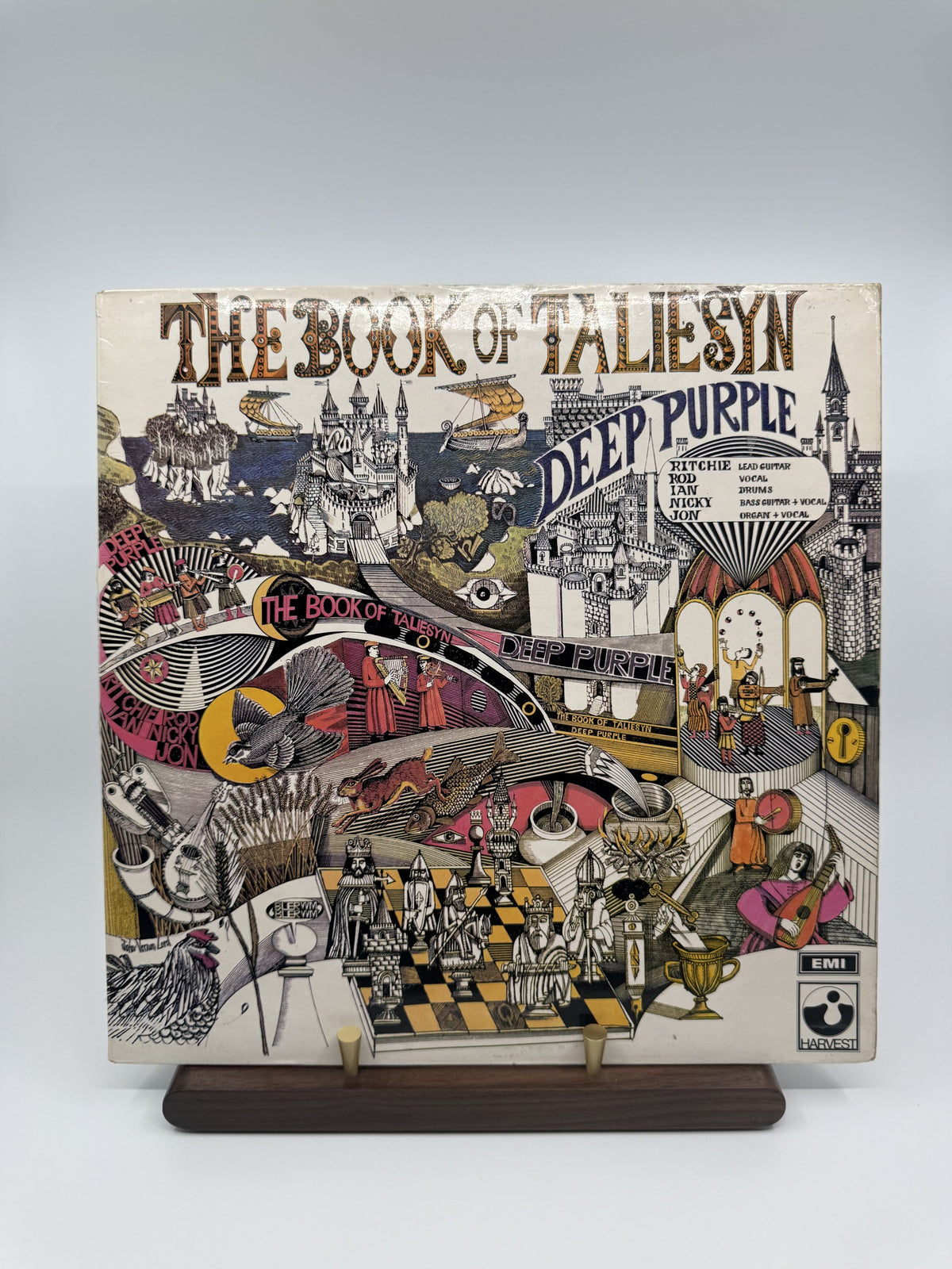 Deep Purple The Book of Taliesyn actual copy