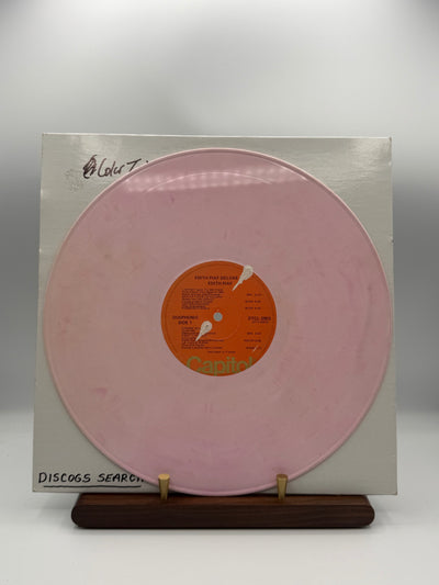 Tavares Love Storm Capitol Canada pink vinyl experimental Color Test 9 side A with Edith Piaf label