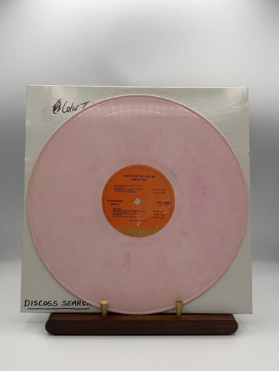 Tavares Love Storm Capitol Canada pink vinyl experimental Color Test 9 side B with Edith Piaf label