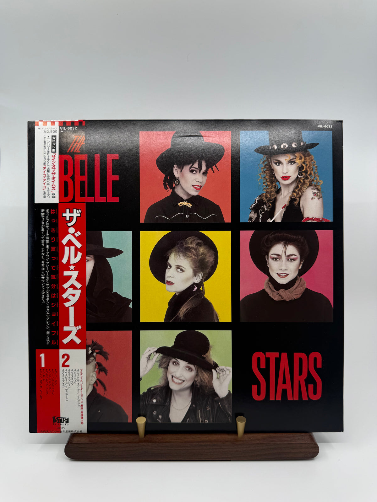 The Belle Stars Japanese VIL-6032 actual record photograph 1