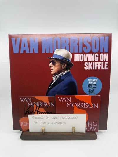 Van Morrison blue 2LP bundle actual copy and extras